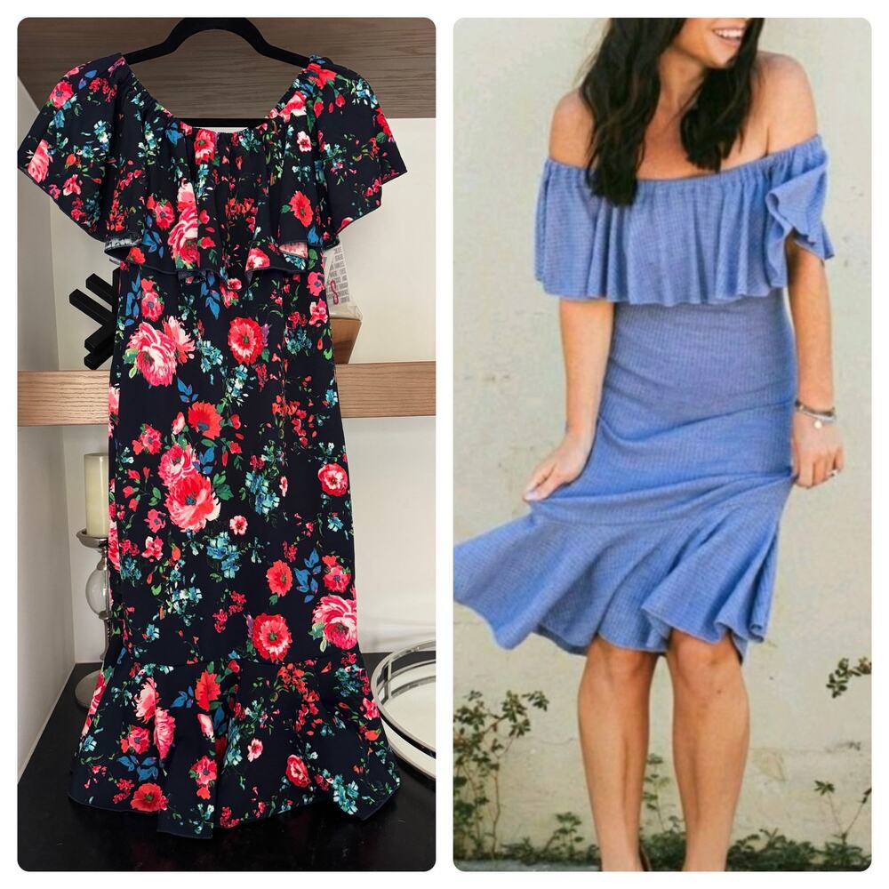 Lularoe Cici Dress in Floral
